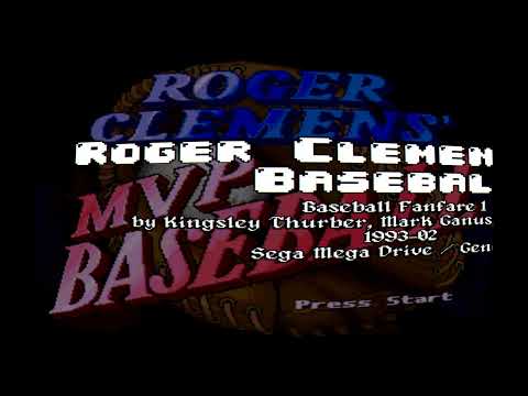 Baseball Fanfare 1 - Roger Clemens' MVP Baseball