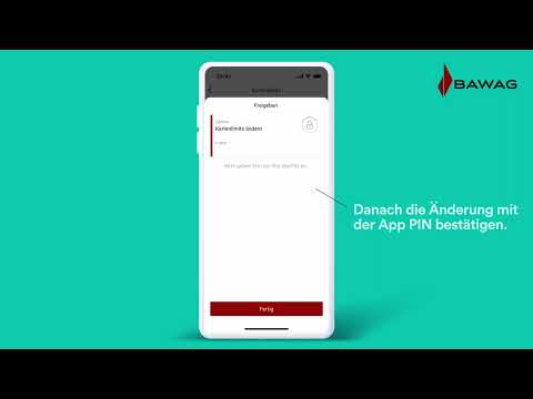 Karten managen in der BAWAG App