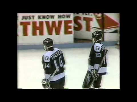 John Tucker 1 Goal vs. Detroit 1/13/93