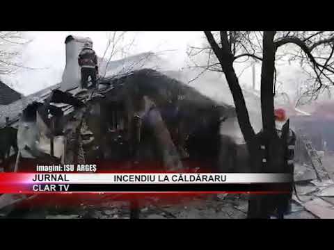 stire 06 04 2020  Incendiu la Căldăraru