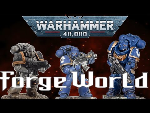 ForgeWorld or Warhammer 40k Who Has the Best Models? Warhammer 40k
