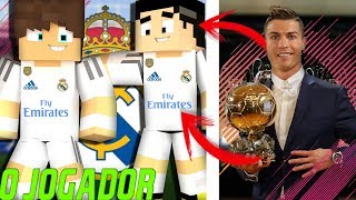 Minecraft: O JOGADOR (The Journey) - CR7 ME CONVIDOU PARA JOGAR NO REAL MADRID ?!? #03