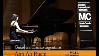 Ahn Ah Ruem. Ginastera: Danzas argentinas