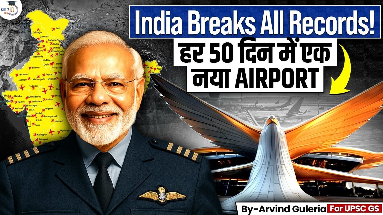 INDIA SHOCK WORLD: Bharat Building Airports at a Crazy Speed | India’s Aviation Boom Explained