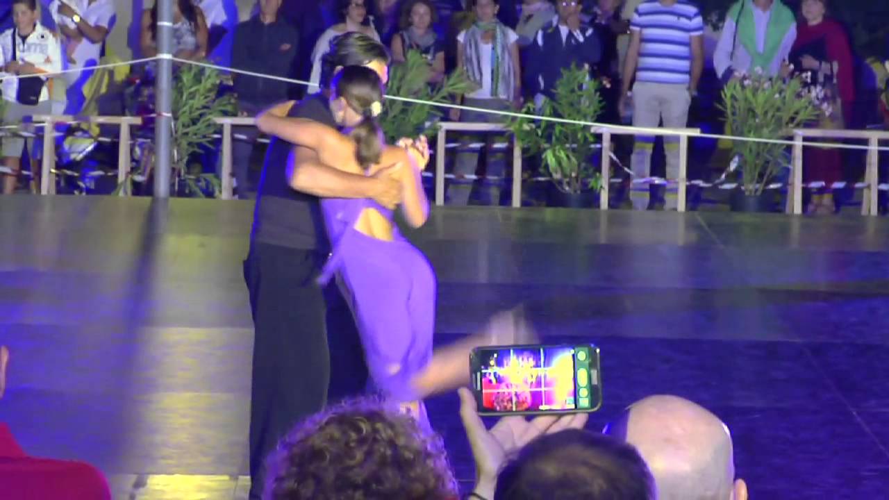 Elba Tango Festival - Esibizione della giovane ballerina Rachele Borelli.