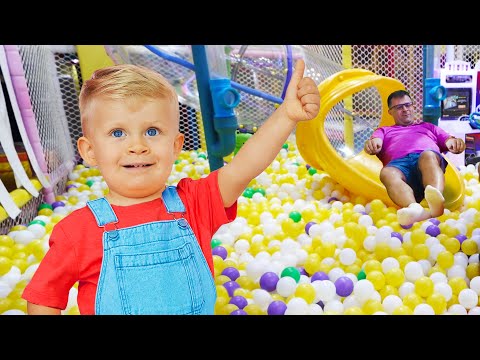 Oliver and Dad's Thrilling Playground Adventure