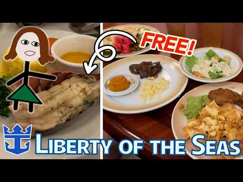 What's Free on the Liberty of The Seas?… Food Tour! - Royal Caribbean