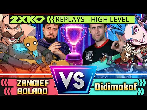 🔥2XKO (Zangief Bolado vs Didimokof) Braum, Darius vs Jinx and Ekko ▰ League of Legends Fight
