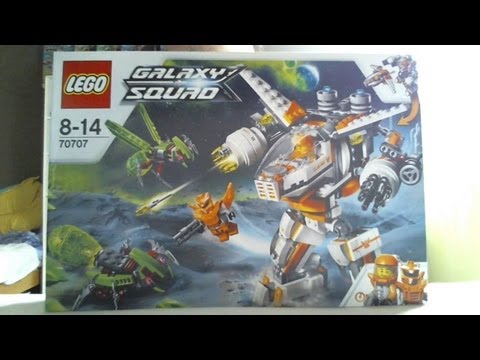 Vidéo LEGO Galaxy Squad 70707 : La contre-attaque du robot