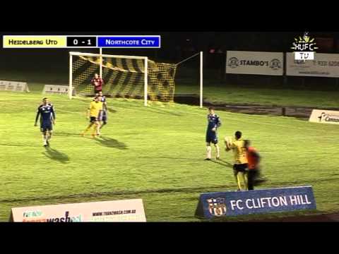 NPL V (R10) 2014: Heidelberg United V Northcote City 1-1