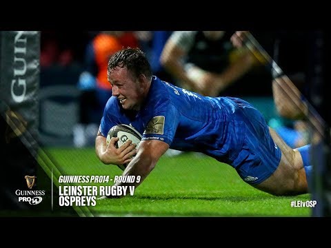 Guinness PRO14 Round 9 Highlights: Leinster Rugby v Ospreys