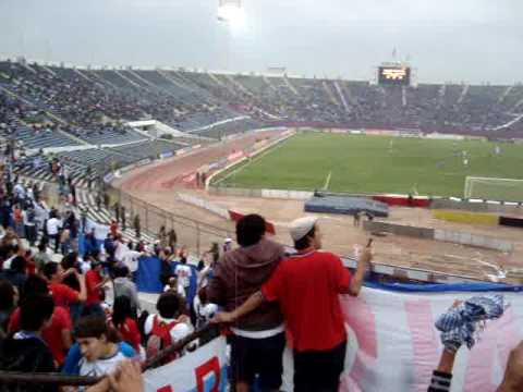 "Los cruzados Locura Total te vengo a Alentar / Apertura 2009 / Clasico Universitario  10/05/2009" Barra: Los Cruzados • Club: Universidad Católica