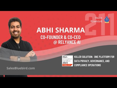 Insights from Abhi Sharma, Relyance.AI Co-CEO (RSA Innovation)