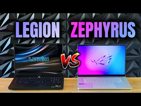 Legion Pro 5 vs Zephyrus G16 (2025) - Lenovo vs Asus ROG Gaming Laptop