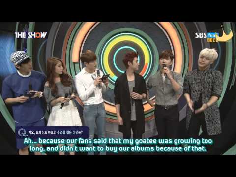 [Diadem Subs] 150616 THE SHOW Jiyeon, Zhoumi & Hongbin MC CUT