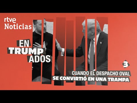 Una persona se desploma en el Despacho Oval durante un acto de Trump