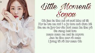 [Phiên âm tiếng Việt] Little Moments - Soyou