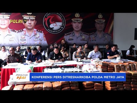 POLDA METRO JAYA MUSNAHKAN RATUSAN KILOGRAM BARANG BUKTI NARKOTIKA
