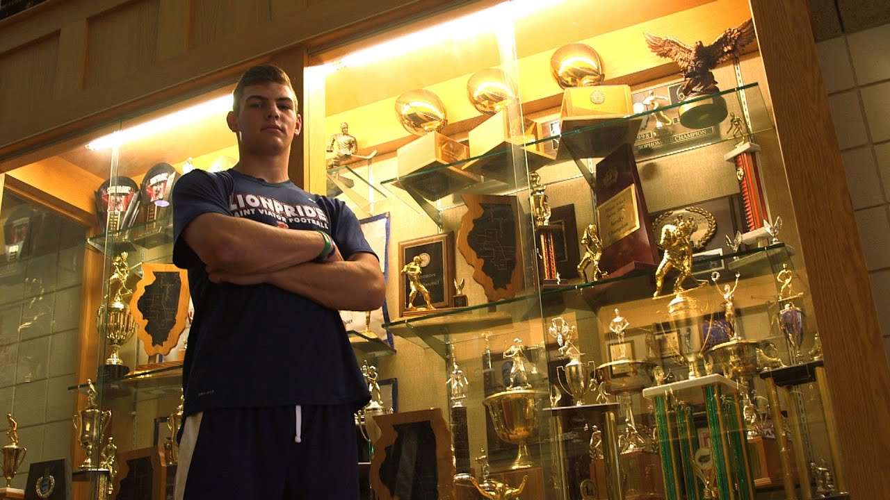 Cole Kmet - Saint Viator Tight End - Highlights/Interview