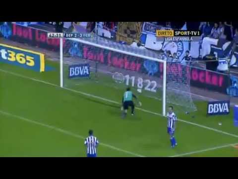 Lionel Messi Goal Vs Deportivo 2012- Barcelona Vs Deportivo 4-2 2012 All Goals 20-10-2012