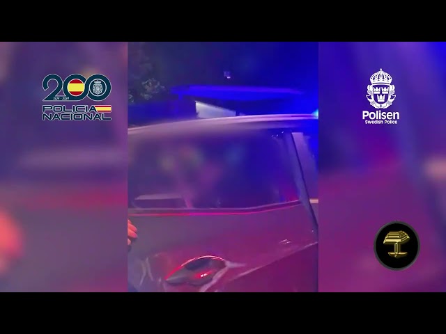 La Policía Nacional detiene a uno de los fugitivos más buscados en Suecia