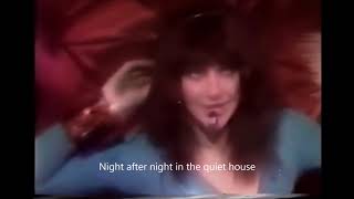 Music video thumbnail preview for Kate Bush - Room For The Life (Live 1979) with lyrics by Kate Bush