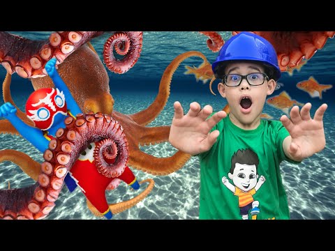 FUI PEGO POR UM POLVO GIGANTE no Jogo GANG BEASTS