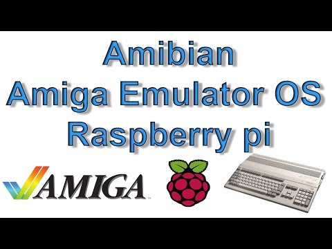 Amibian Amiga Emulator On Raspberry Pi 3