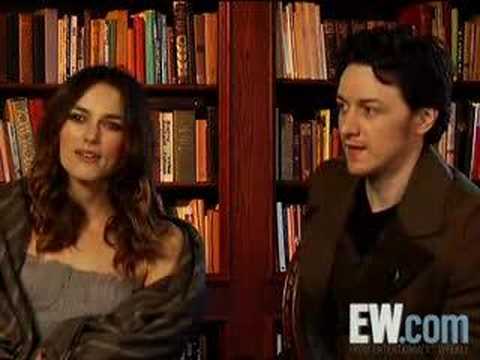 Entertainment Weekly Interview with Keira and James