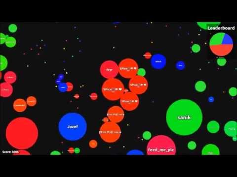 Agar.io -  Awesome moments in Team Mode