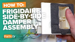 Fridge Too Cold? Not Cold Enough? How to replace Frigidaire damper control assembly part # 242303001