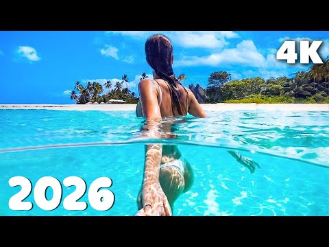 Best Vocal Tropical Deep House 2026 🌴 Summer Chill Beach Vibes Mix 4K UHD | SoulVibes