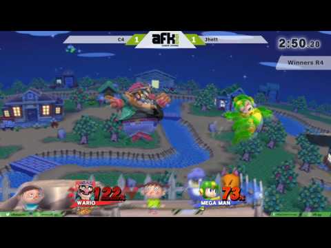 **AFK13 - Winners Quarters - C4 (Wario) vs IC | Jhett (Megaman) part 2