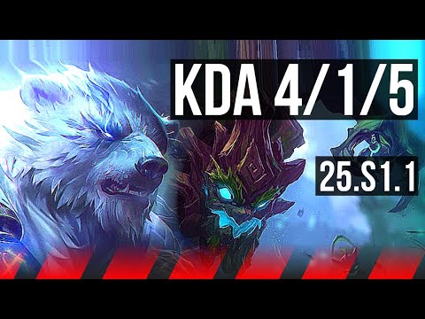 VOLIBEAR vs MAOKAI (TOP) | 4/1/5 | NA Master | 25.S1.1