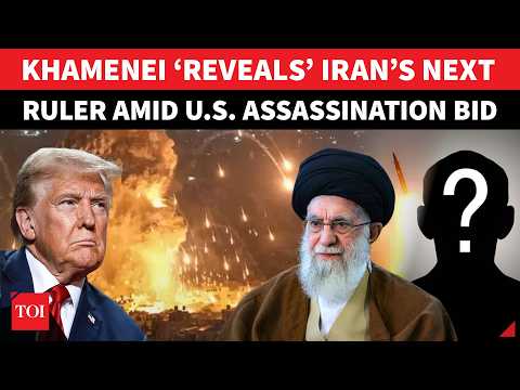 'IRAN'S NEXT RULER Is…': Khamenei's Secret Succession ...