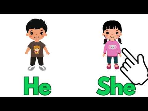 HE - SHE for kids