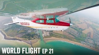FLYING TO THE NEXT COUNTRY! - World Flight Episode 21