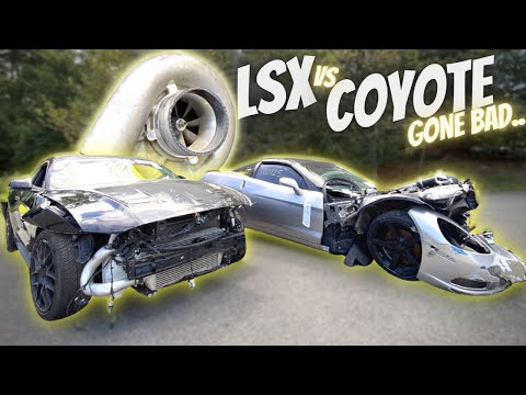 , title : 'Buying TOTALED C6 Corvette & Mustang GT! | SUPERCHARGED & SALVAGED!'