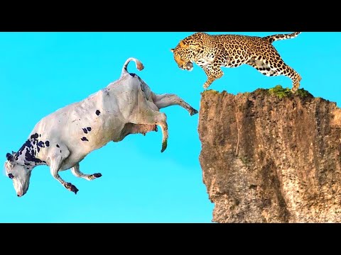 Abscheulich! Verrückter Leopardenangriff von der Kamera aufgezeichnet!