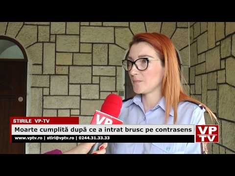 Moarte cumplită după ce a intrat brusc pe contrasens