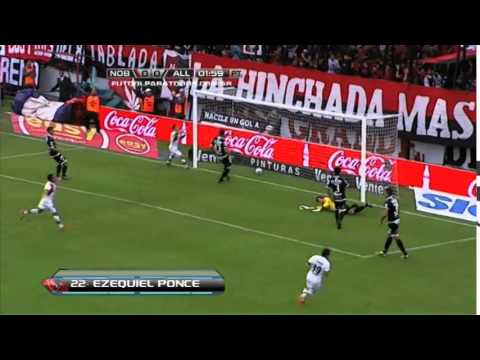 Gol de Ezequiel Ponce Newell`s 1-0 All Boys