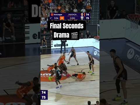 Chaos in the final seconds 😮‍💨Valencia vs Dubai