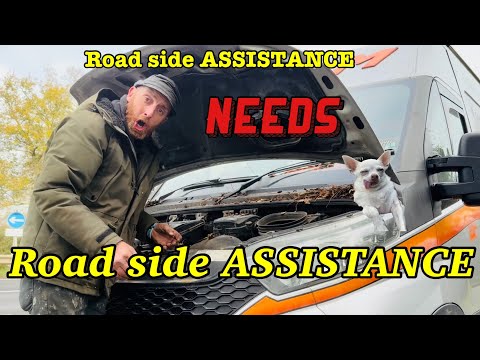 VAN gone BANG at ROADSIDE! the MASSIVE STRUGGLE of life continues….