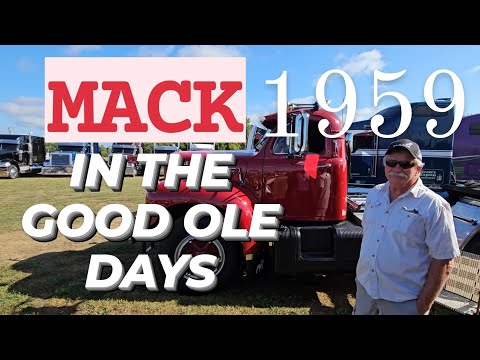 Full WALK-AROUND of a 1959 B-Model Mack Truck✊️