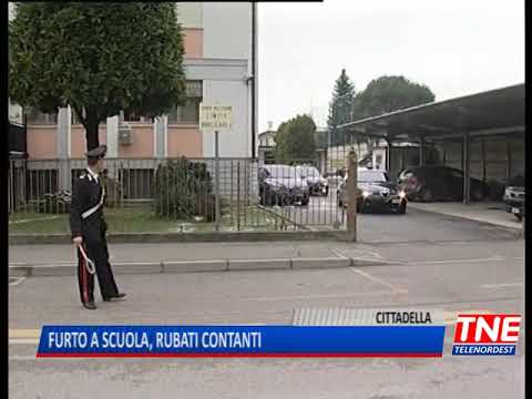 TG (11/01/2018) - FURTO A SCUOLA. RUBATI CONTANTI