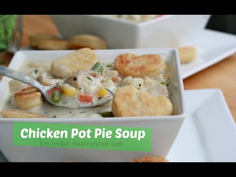 Bangin' Creamy Chicken Pot Pie Soup