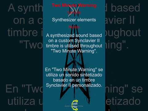 List of Depeche Mode sample sources "Two Minute Warning" PART-1