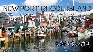 Weekend Travel Guide to Newport Rhode Island - Drone Video, Mansions, Cliff Walk, 10 Mile Drive.