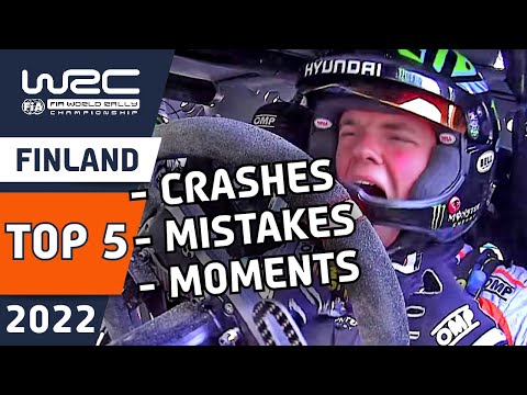Top 5 Moments | WRC Secto Rally Finland 2022