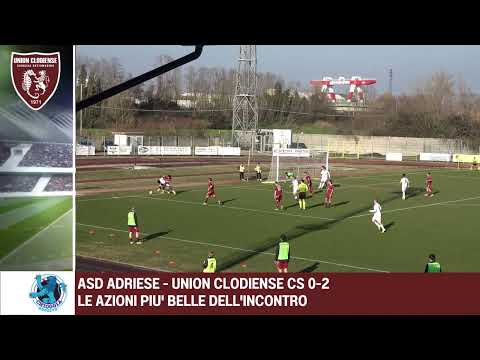 ADRIESE - UNION CLODIENSE CS  0-2 LE AZIONI MIGLIORI DEL SECONDO TEMPO